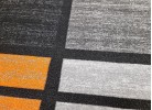 Мокетен килим ERIKA 8010 grey/orange